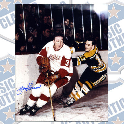 MARCEL PRONOVOST Detroit Red Wings autographed 8x10 photo (#192)