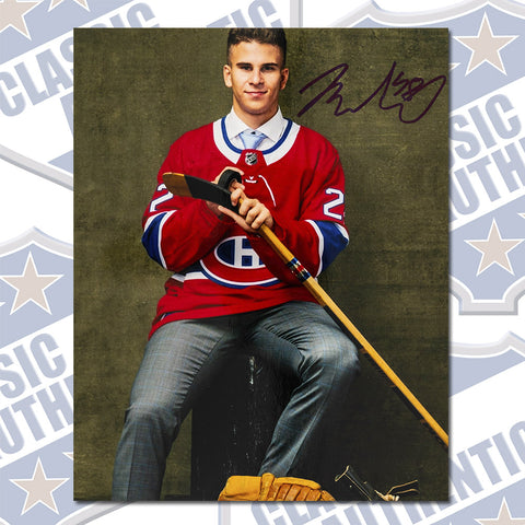 Filip Mesar Montreal Canadiens autographed 8x10 photo (#6002c)