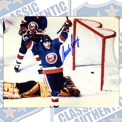 MIKE BOSSY New York Islanders autographed 8x10 photo  (#259)