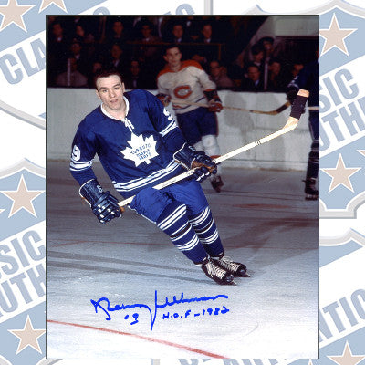 NORM ULLMAN Toronto Maple Leafs autographed 8x10 photo (#249)