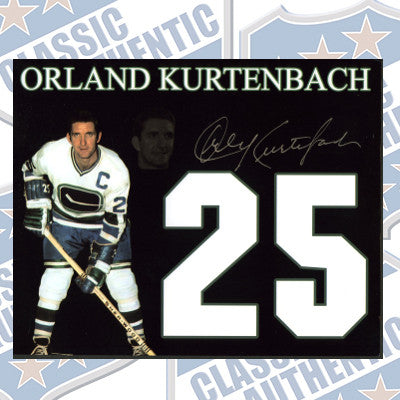 ORLAND KURTENBACH Vancouver Canucks autographed 8x10 photo (#428)