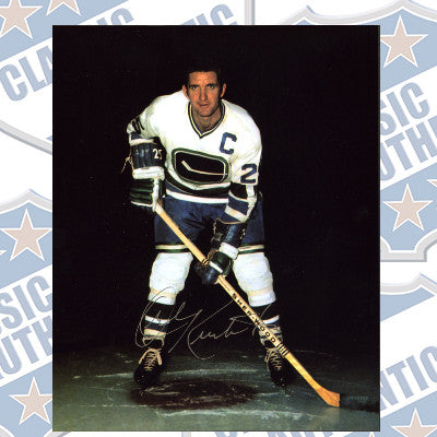 ORLAND KURTENBACH Vancouver Canucks autographed 8x10 photo (#429)