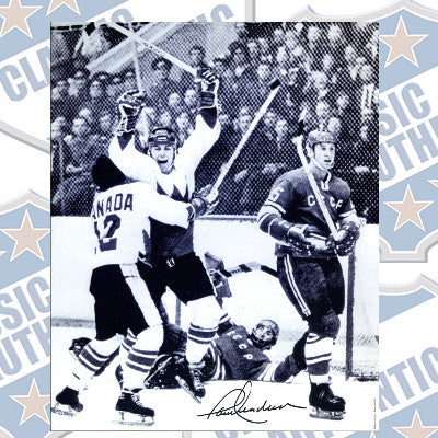 PAUL HENDERSON 1972 Summit series autographed 8x10 photo (#937)