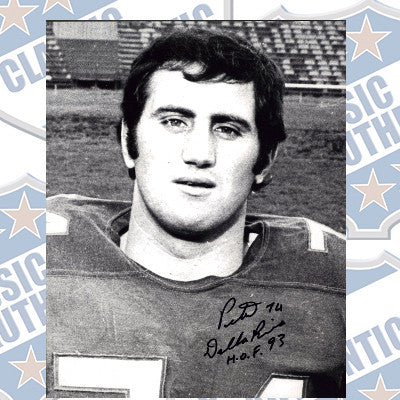 PETER DALLA RIVA Montreal Alouettes autographed 8x10 photo (#927)