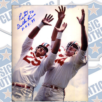 PETER DALLA RIVA Montreal Alouettes autographed 8x10 photo (#929)