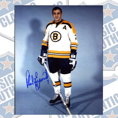 PHIL ESPOSITO Boston Bruins Autographed 8x10 (#157)