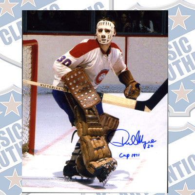 PHIL MYRE Montreal Canadiens autographed 8x10 photo (#5100)