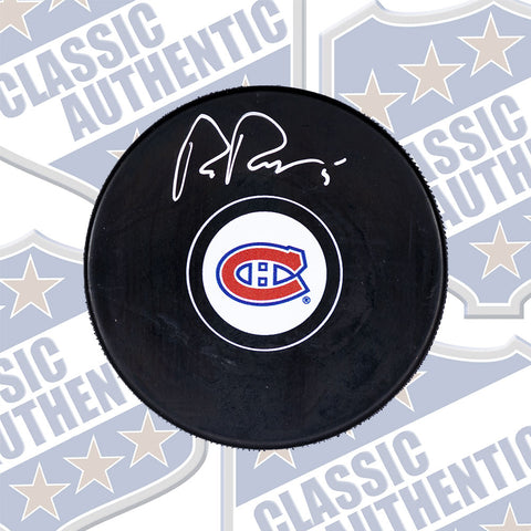 ROB RAMAGE Montreal Canadiens Autographed Puck (#667b)