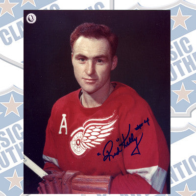RED KELLY Detroit Red Wings autographed 8x10 photo (#425)