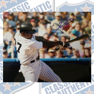 RONDELL WHITE New York Yankees autographed 8x10 photo (#4000)