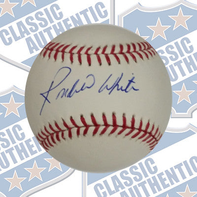 RONDELL WHITE Montreal Expos autographed baseball (#9900b)