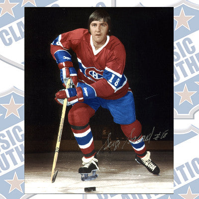 SERGE SAVARD Montreal Canadiens autographed 8x10 photo (#228)