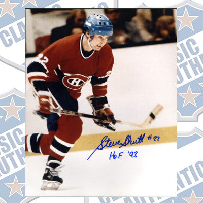 STEVE SHUTT Montreal Canadiens autographed 8x10 photo (#223)