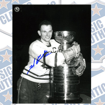 TED KENNEDY Toronto Maple Leafs autographed 8x10 photo (#395)