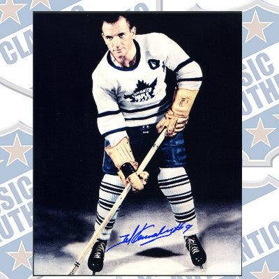 TED KENNEDY Toronto Maple Leafs autographed 8x10 photo (#396)