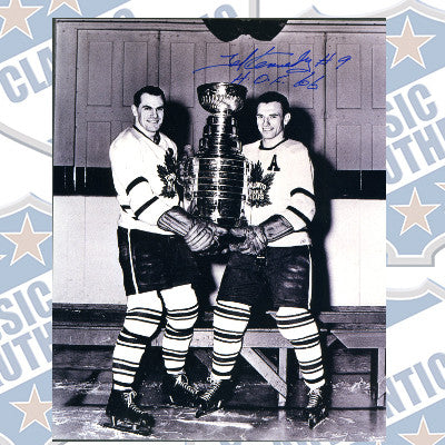 TED KENNEDY Toronto Maple Leafs autographed 8x10 photo (#399)