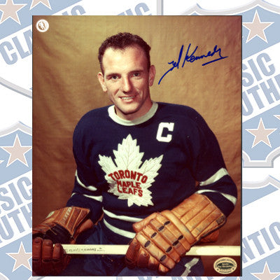 TED KENNEDY Toronto Maple Leafs autographed 8x10 photo (#915)