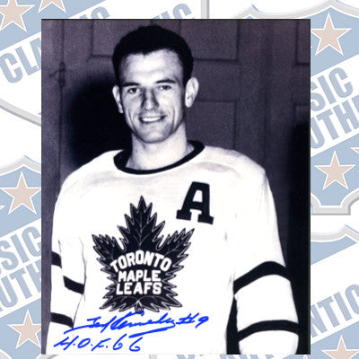TED KENNEDY Toronto Maple Leafs autographed 8x10 photo (#917)