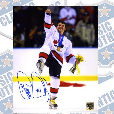 THEO FLEURY Team Canada autographed 8x10 photo (#5000)