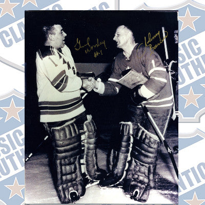 WORSLEY GUMP + JOHNNY BOWER autographed 8x10 photo (#454)