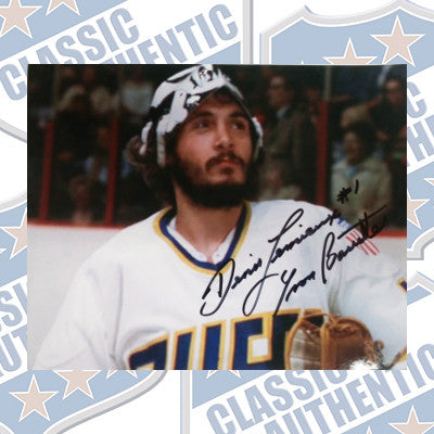 DENIS LEMIEUX / YVON BARRETTE (Slap Shot) autographed 8x10 photo (#2486)